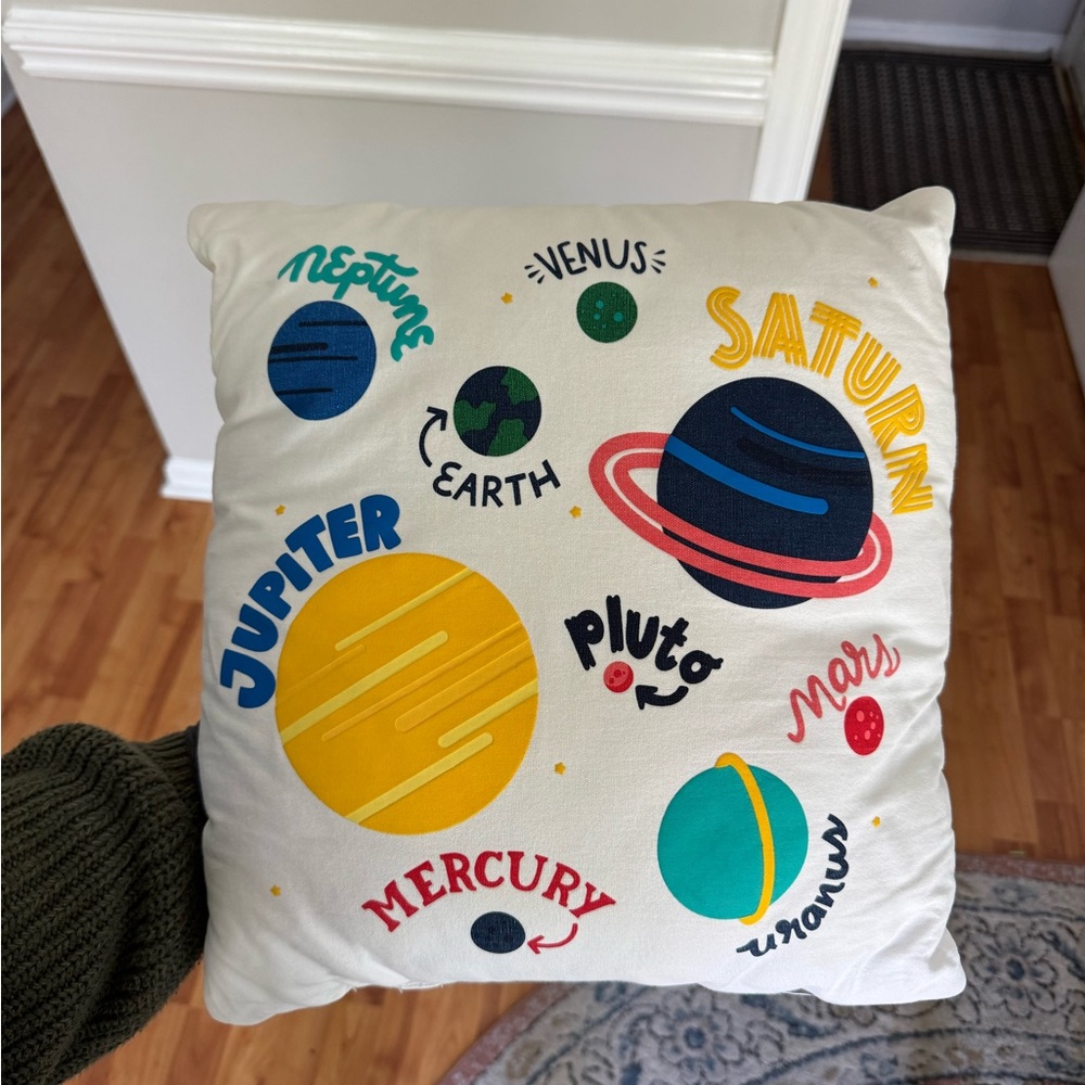 Planet Pillow from Target - EUC - no stains